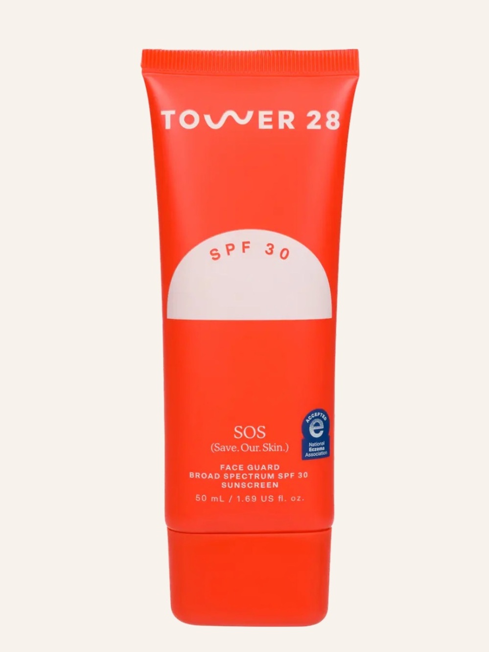Tower 28 SOS FaceGuard SPF30 Mineral Sunscreen 50ml BRAND NEW